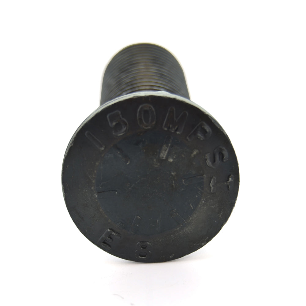 5/8-11 x 4 Inch Coarse Plain Grade 8 Dome Head Plow Bolt