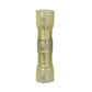 12-10 Gauge Button Connector Crimp Solder And Heat Shrink Yellow