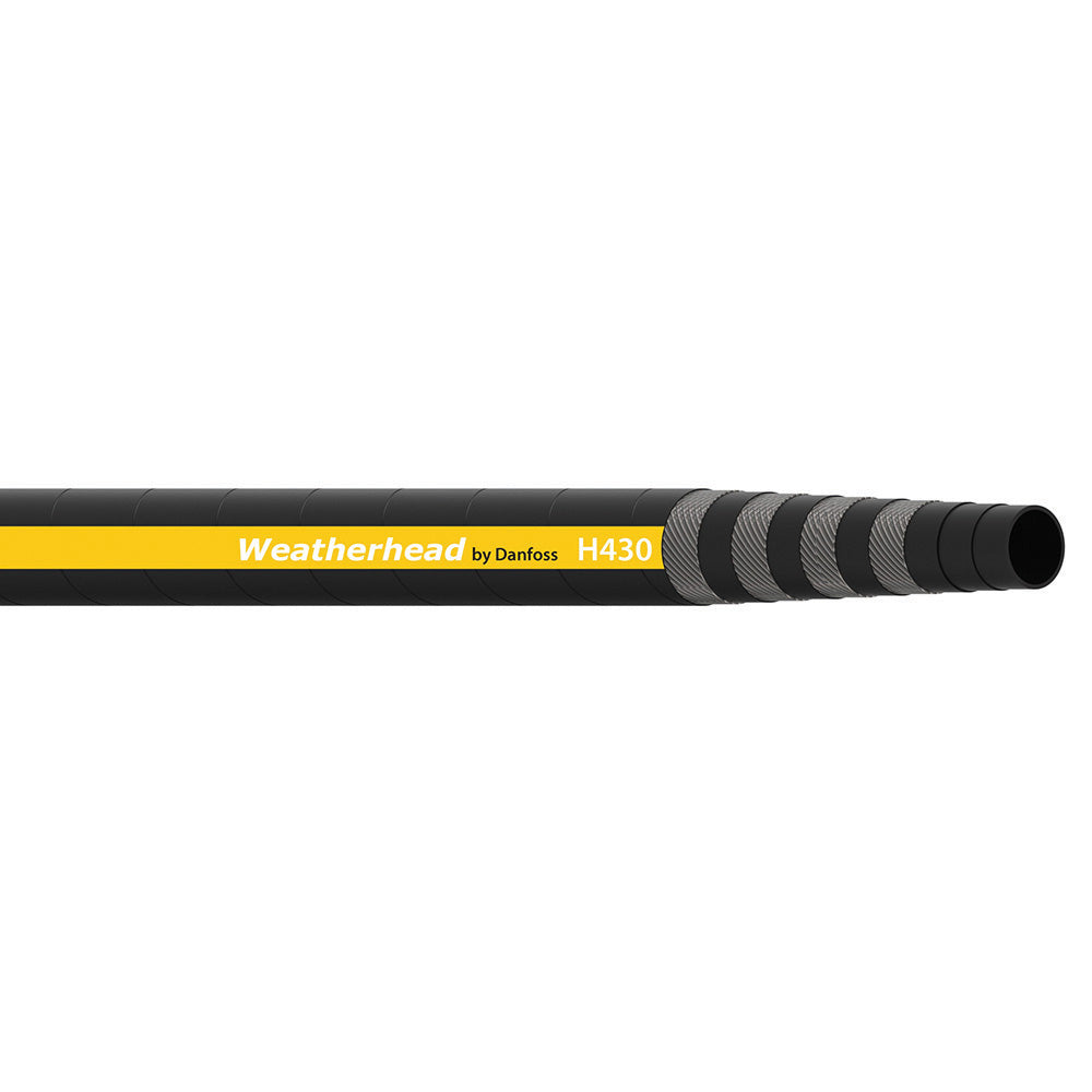 1-1/4 Inch Id X 1-7/8 Inch Od Synthetic Rubber High Pressure Spiral Hydraulic Hose - Sold Per Foot