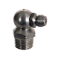 1/8-27 Passivated Stainless Steel 90 Degree Standard Shank Vanguard Hydraulic Grease Fitting