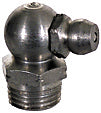 M10 x 1 Passivated Stainless Steel 90 Degree Vanguard Hydraulic Grease Fitting