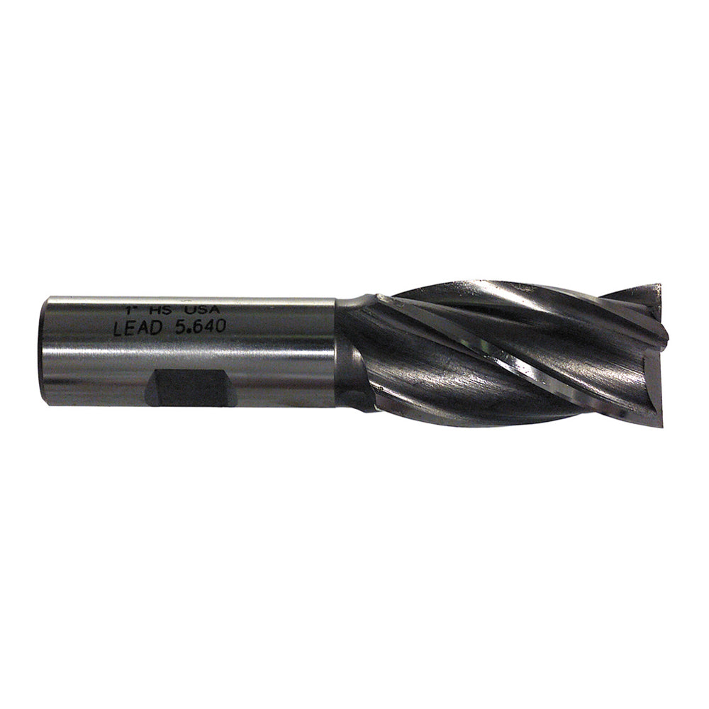 1 Inch x 3/4 Inch 4 Flute Spiral Center Cut Single Square End Mill