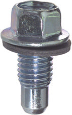 M12 x 1.75 x 15 mm Bright Zinc Plated Steel Oil Drain Plug With Washer