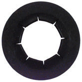 1/2 Inch Black Phosphate Metal Universal Push On Retainer