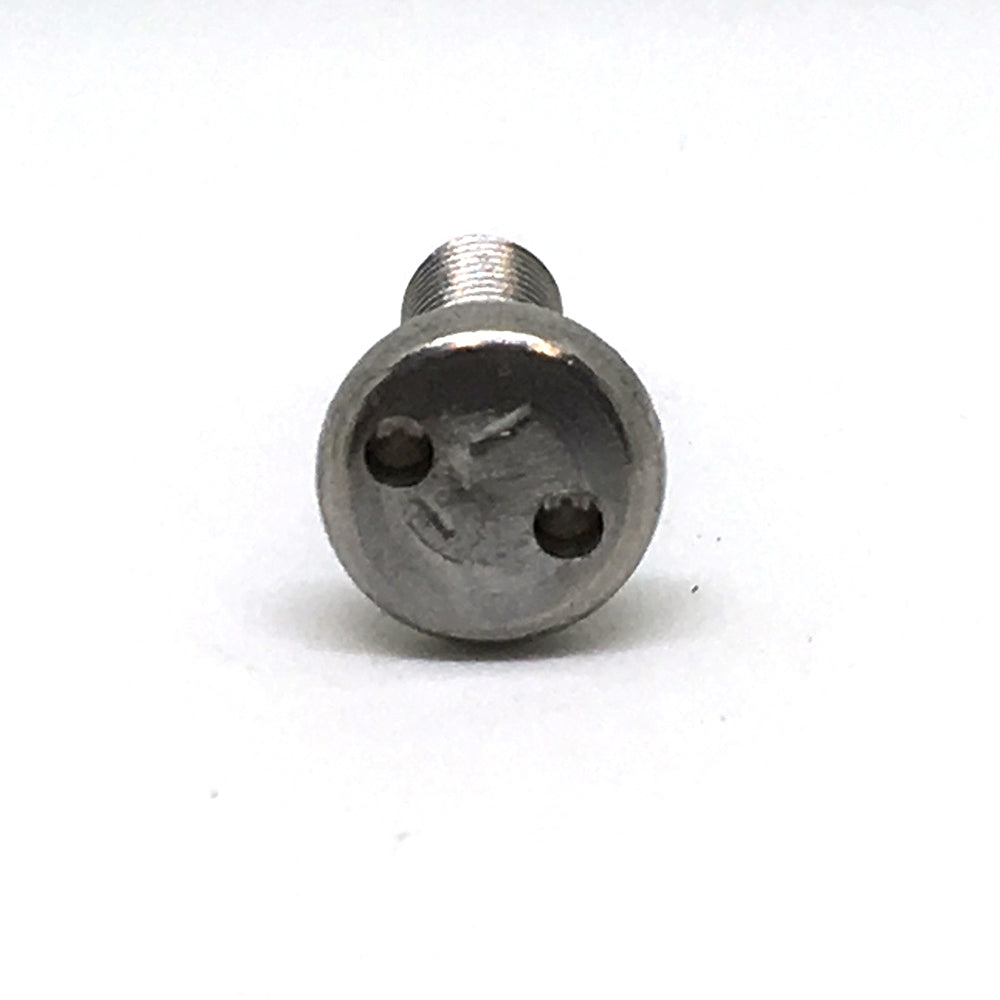 #6-32 x 1-1/4 Inch Stainless Steel Spanner Pan Head Tamper Resistant Machine Screw - Clearance