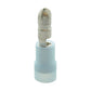 16-14 Awg Blue Nylon Insulated Bullet Male Snap Plug