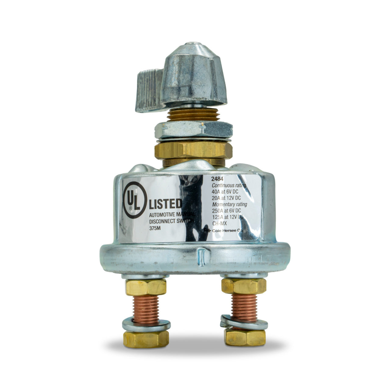 S.P.D.T. Battery Master Disconnect Switch