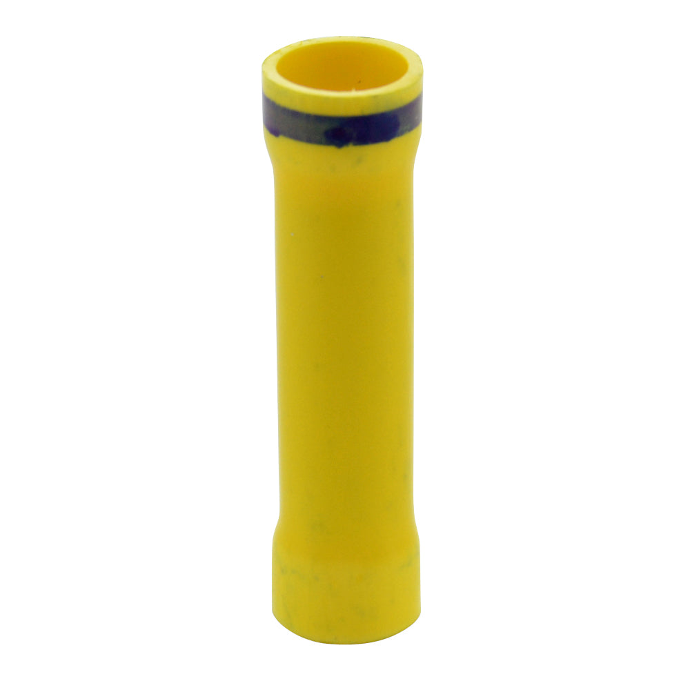 10-12 Gauge To 14-16 Gauge Step Down Button Connector PVC Insulated Yellow