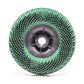 4-1/2 Inch x 5/8-11 Scotch-Brite™ Bristle Disc Grade 50 Ceramic Abrasive Grain Green