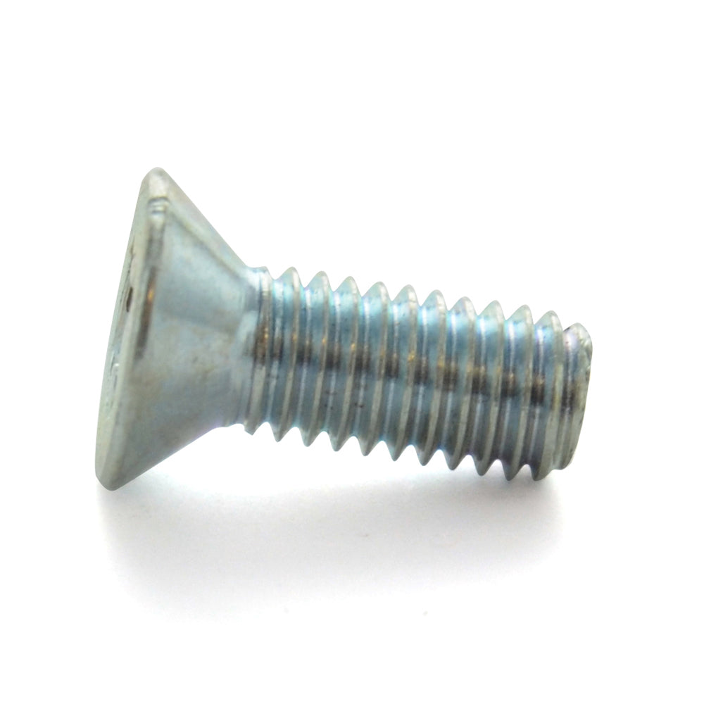 #10-32 x 3/4 Inch Fine Zinc Plated Steel #2 Phillips Drive Flat Countersunk Head Machine Screw