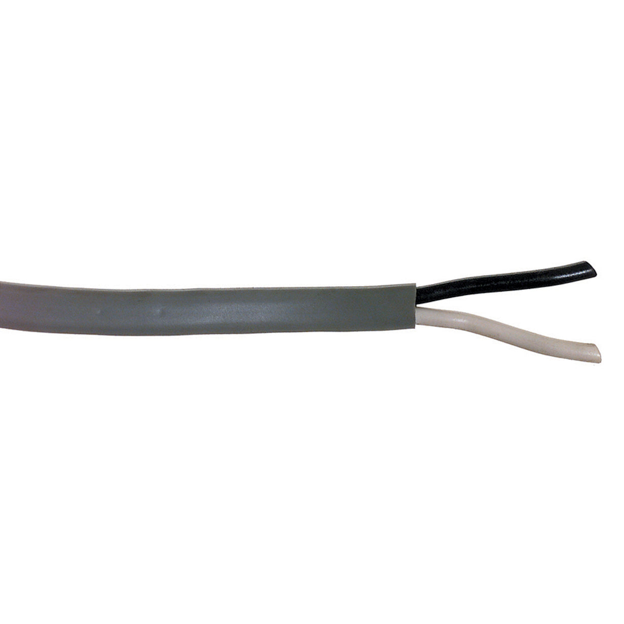 18 Ga Jacketed Multi Conductor Wire White / Black 100' Roll