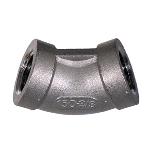 3/8" Schelule 40 Npt 304 Stainless Steel 45 Degree Elbow