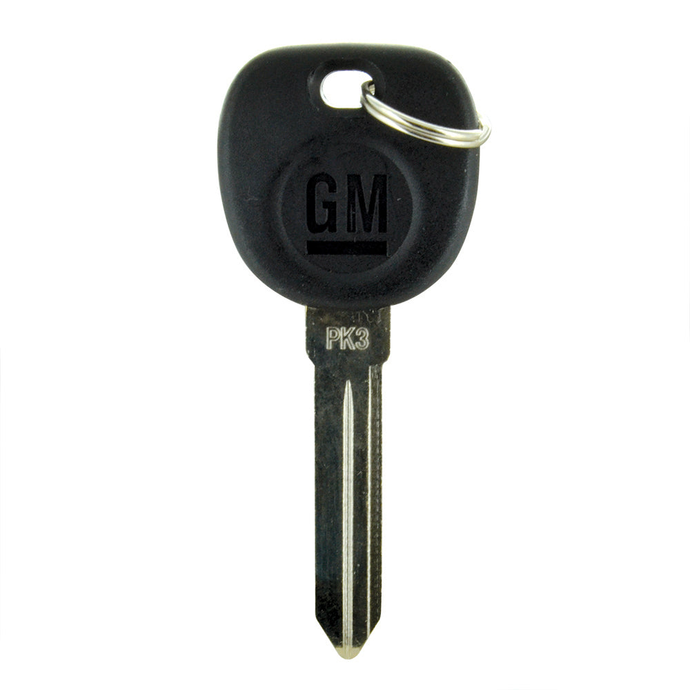 Gm Logo 75 Grv Key Blank Pk3 Small Hole 23372324