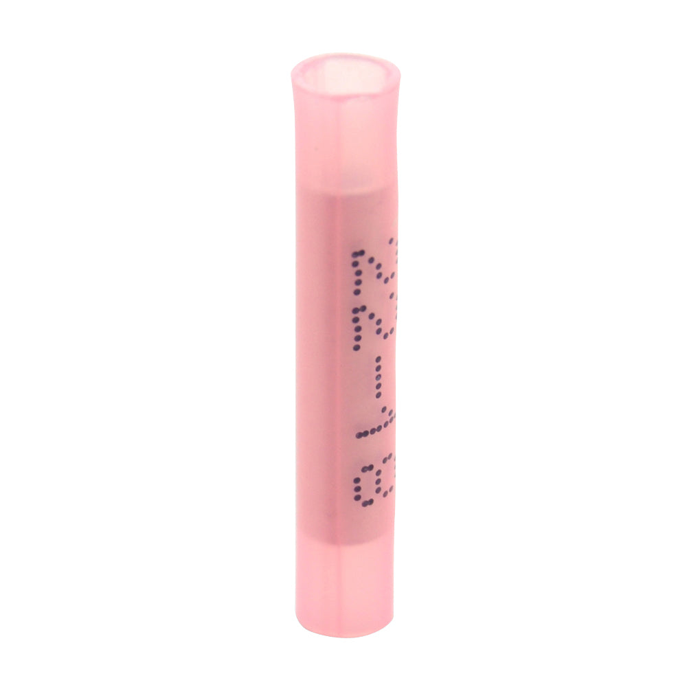 22-18 Gauge Button Connector Premium Nylon Insulated Red