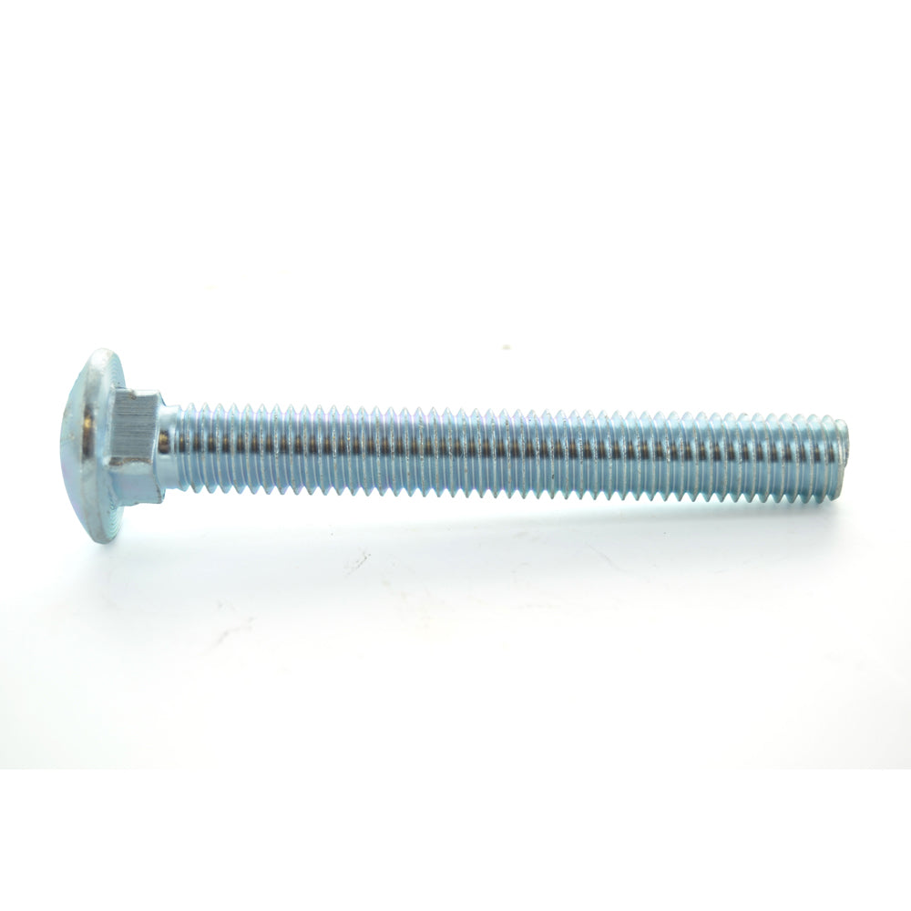 1/2-13 x 1 Inch Coarse Zinc Plated Grade 5 Round Head Carriage Bolt