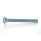 1/2-13 x 1 Inch Coarse Zinc Plated Grade 5 Round Head Carriage Bolt