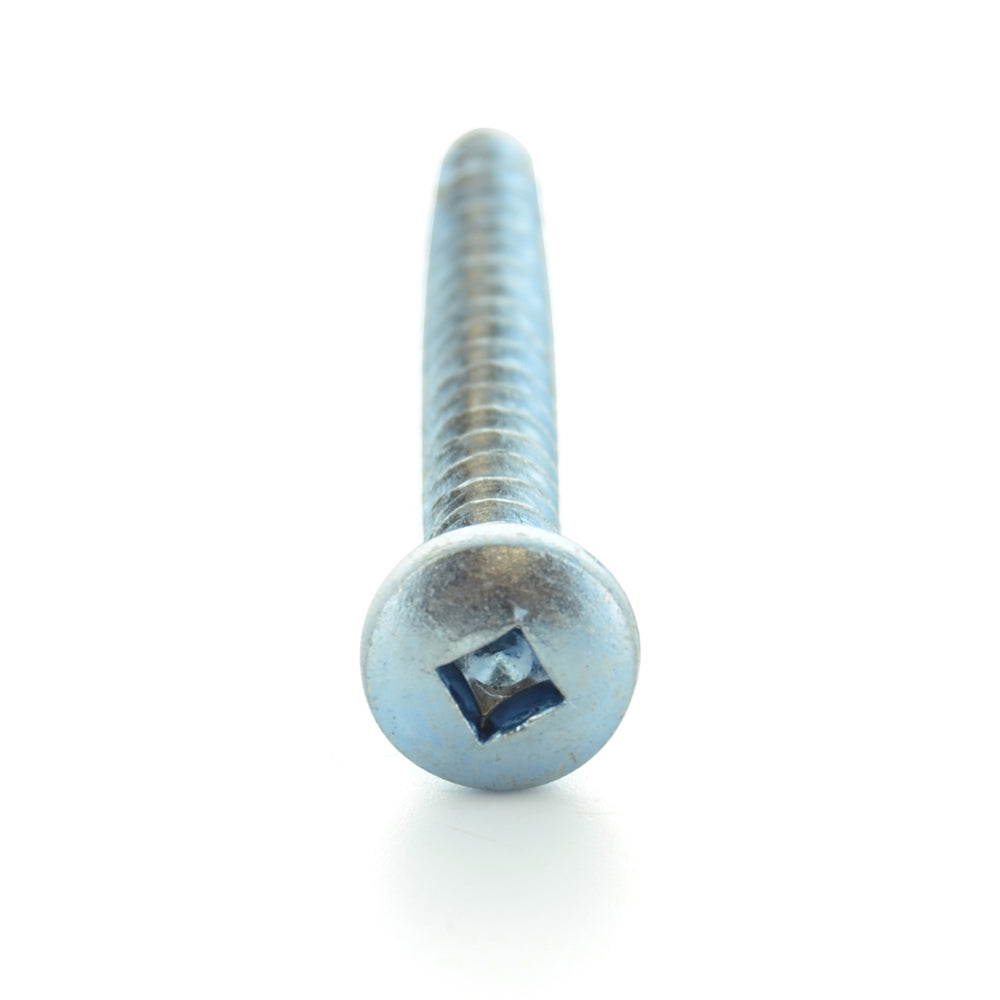 #10 x 1-1/2 Inch Zinc Plated Low Carbon Steel Pan Head Type-Ab Self-Tapping Sheet Metal Screw