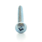 #8-15 x 1 Inch Pan Head Type-A Self-Tapping Sheet Metal Screw Zinc Plated
