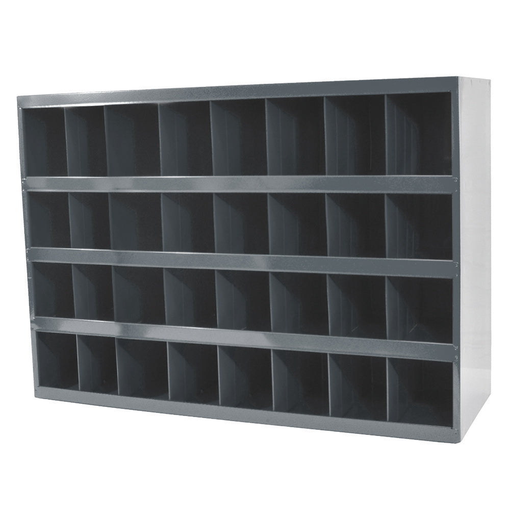 Gray Storage Bin - 32 Compartments