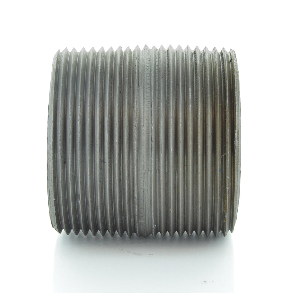 1-1/2 Inch X 2 Inch Sch 40 Mnpt Galvanized Welded Carbon Steel Pipe Nipple USA