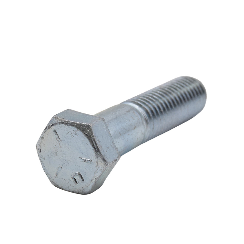1/2-13 x 6 Inch Coarse Grade 5 Zinc Plated Steel Hex Head Cap Screw USA