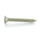 #10 x 1-1/2 Inch Plain 18-8 (A2) Stainless Steel Oval Head Type-Ab Self-Tapping Sheet Metal Screw
