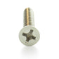 #8-15 x 1/2 Inch Plain 18-8 (A2) Stainless Steel Flat - Countersunk Head Type-A Self-Tapping Sheet Metal Screw