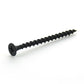 #6 x 1 Inch Coarse Thread Sharp Point #2 Phillips Drive Bugle Head Black Phosphate Steel Drywall