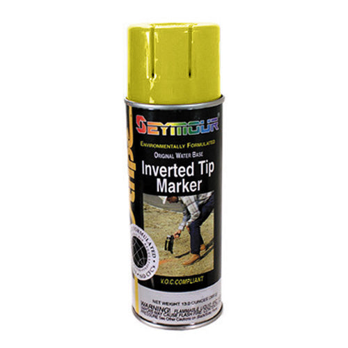 Seymour Utility Marking Paint Aerosol Gloss High Visibility Yellow - 16 oz