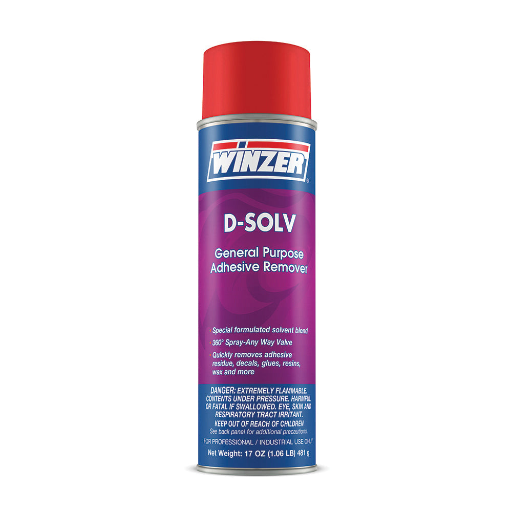 Winzer D-Solv General Purpose Adhesive Remover - 17 Oz Net Wt. - Aerosol
