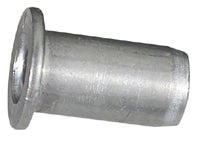 Nut Serrated 5/16-18 Large Flange Aluminum - Clearance