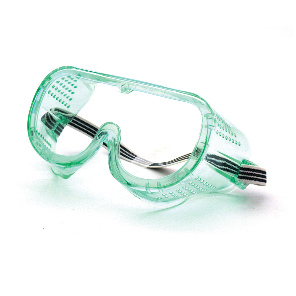 Clear Lens Perforated Safety Goggle
