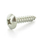 #8 x 1-1/2 Inch Plain 18-8 (A2) Stainless Steel Truss Head Type-A Self-Tapping Sheet Metal Screw