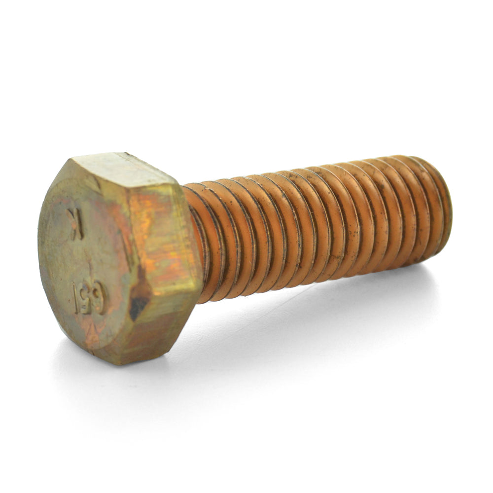 1/2-13 x 1-1/4 Inch Coarse Plain Silicon Bronze Hex Head Cap Screw