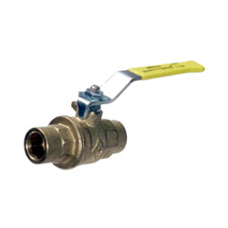 3/4 Inch Solder 600 psi Cwp 150 psi Steam Forged Brass 2-Piece Body Ball Valve