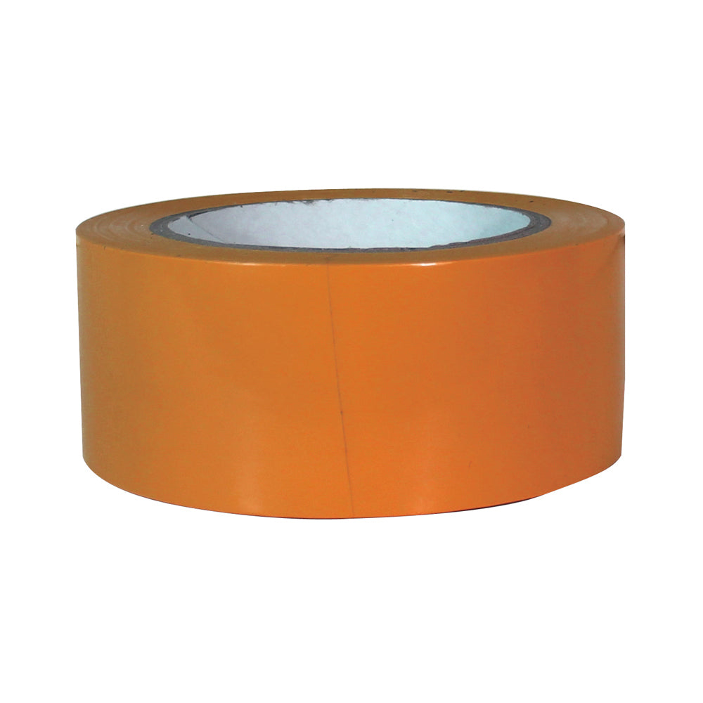 2 Inch x 36 yd Orange Pvc Solid Color Marking Tape