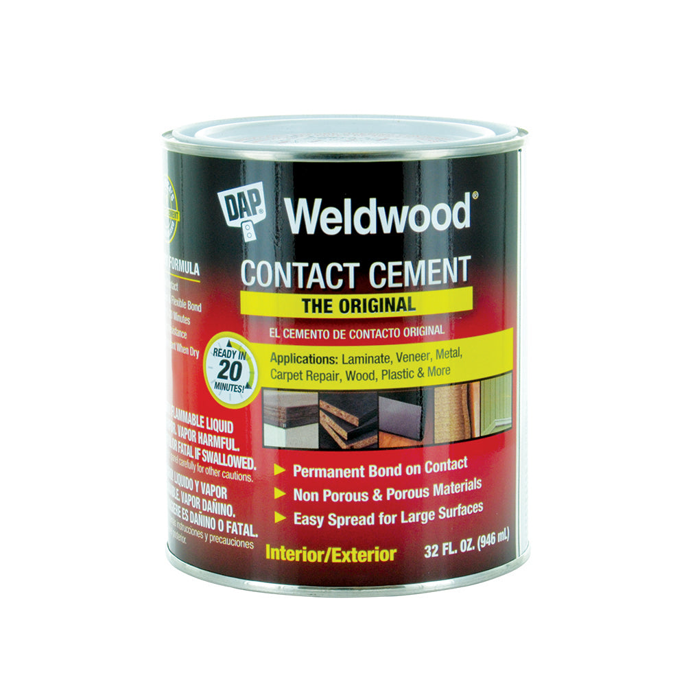Contact Cement Quart Hi-Strength Weldwood