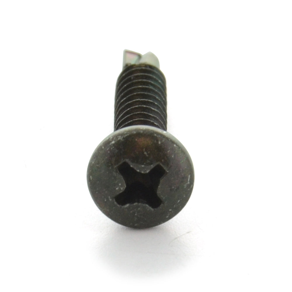 #8 x 1 Inch Black Oxide Hardened Steel #2 Point Pan Head Self-Drilling Tek Screw
