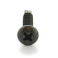#8-18 x 1/2 Inch Black Oxide Steel #3 Point Phillips Pan Head Self-Drilling Tek Screw