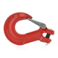 3/8 Inch Grade 80 Forged Alloy Steel Clevis Slip Hook -New Stock Will Be Yellow Instead Of Red