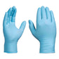Ammex X-Large 5 Mil Palm 6 Mil Fingertip Blue Textured Nitrile Powder Free Gloveworks® Premium Industrial Glove - 100 Per Box
