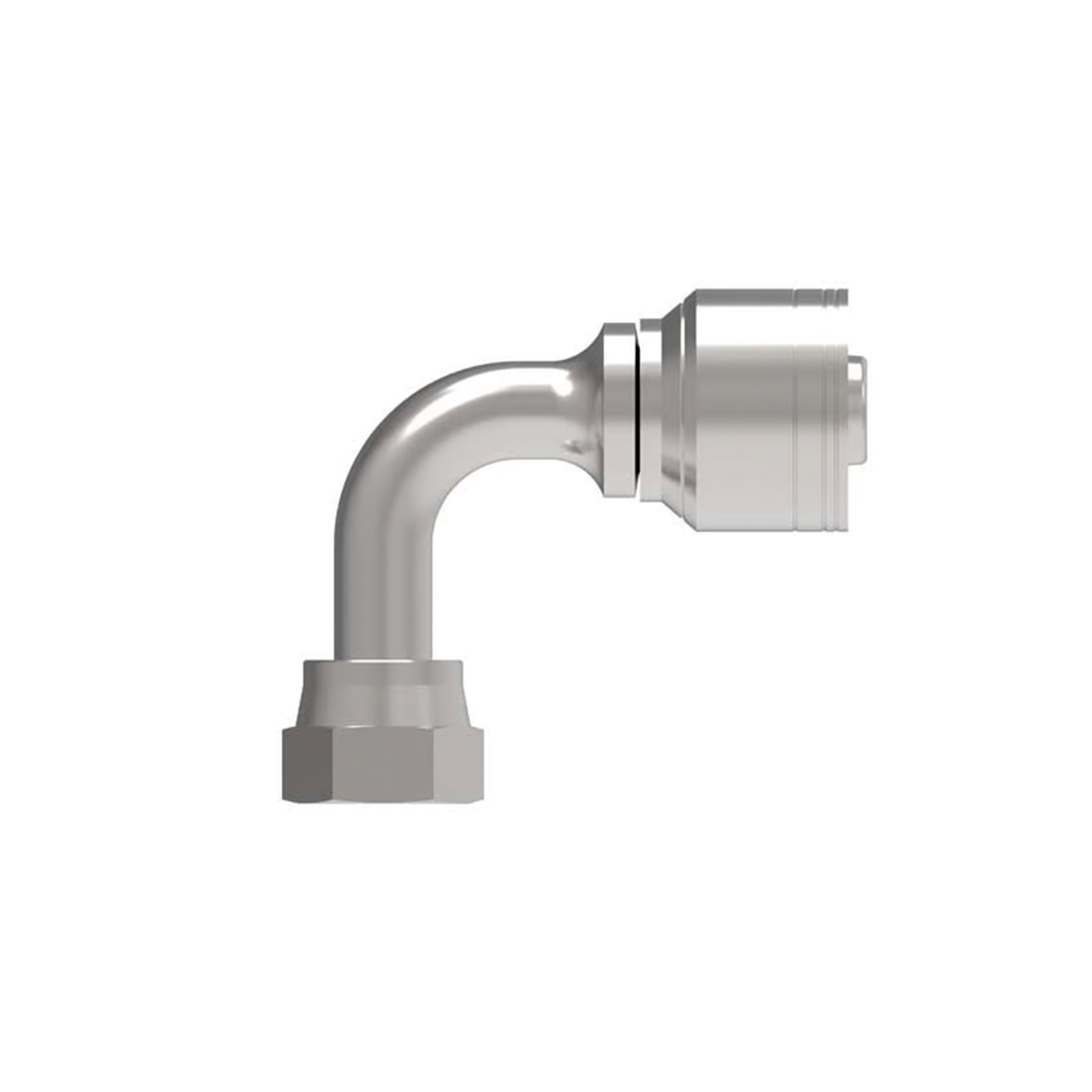 1/4 x 1/4 Female Ffor 90° Tube Elbow Medium Drop (04Z-J34)
