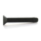 1/4-20 x 3 Inch Coarse Black Phosphate & Oil Alloy Steel 6-Lobe Flat Head Floor Board Thread Cutting Screw