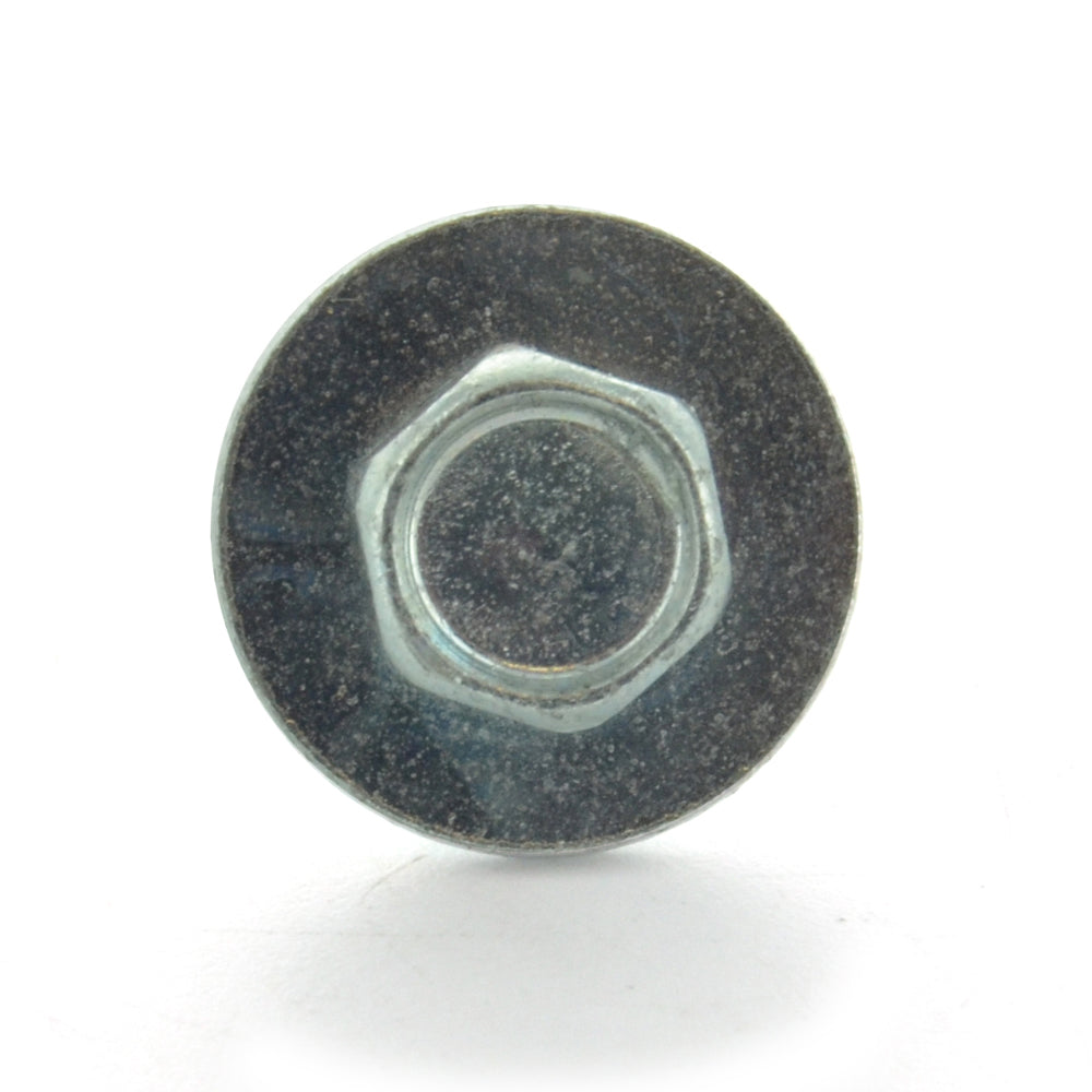 M5.5 x  18Mm Sheet Metal Screw Hex Washer Head Steel Zinc Plated