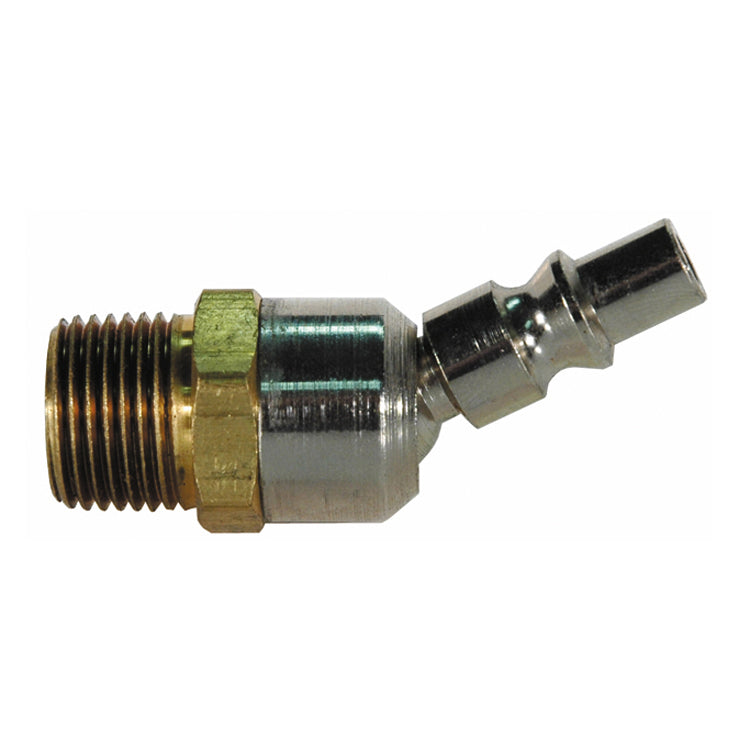 1/4 Inch Industrial Interchange Ball Swivel Plug Male 1/4 Inch NPT