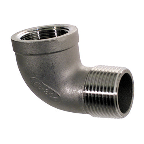 2" Schelule 40 NPT 304 Stainless Steel 90 Degree Street Elbow