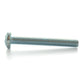 #10-32 x 3/4 Inch Fine Zinc Plated Steel #2 Phillips Drive Pan Head Machine Screw