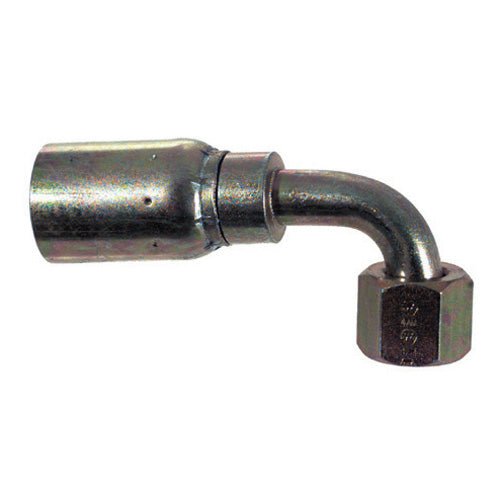 Female JIC/SAE Swivel 90 Elbow 1-1/4 Inch Hose X 1-1/4 Inch Tube