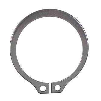 3/4 Inch Plain Stainless Steel External Snap Ring