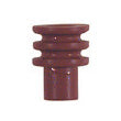 20-16 Awg 5.75 mm Od Dark Red Liquid Silicone Metri-Pack Series Individual Round Press Fit 1 Way Loose Cable Seal